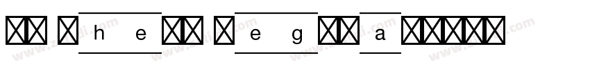 CA Chess Regular字体转换